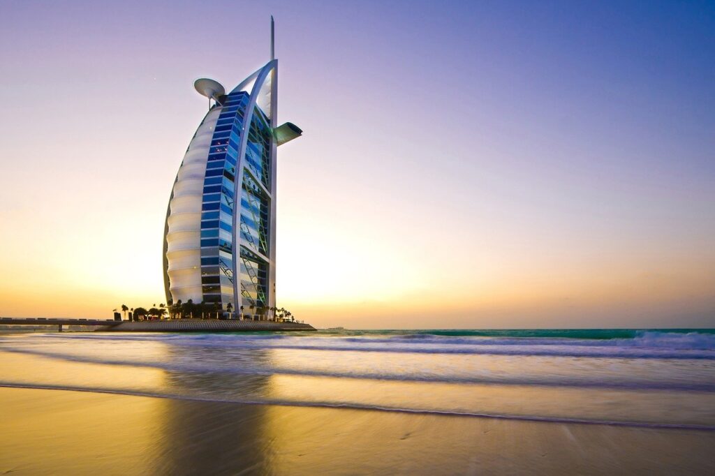 This 7th Star Hotel alone in the World Burj Al Arab this is the best place to visit in Dubai