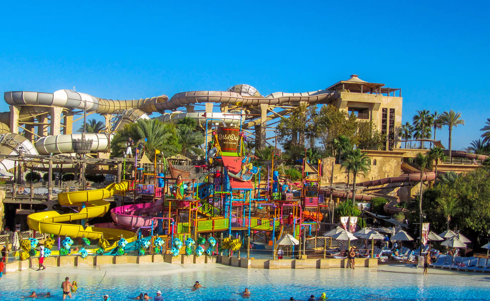 This is Wild Wadi Water Park in Dubai, this park is amongst the best parks in Dubai 